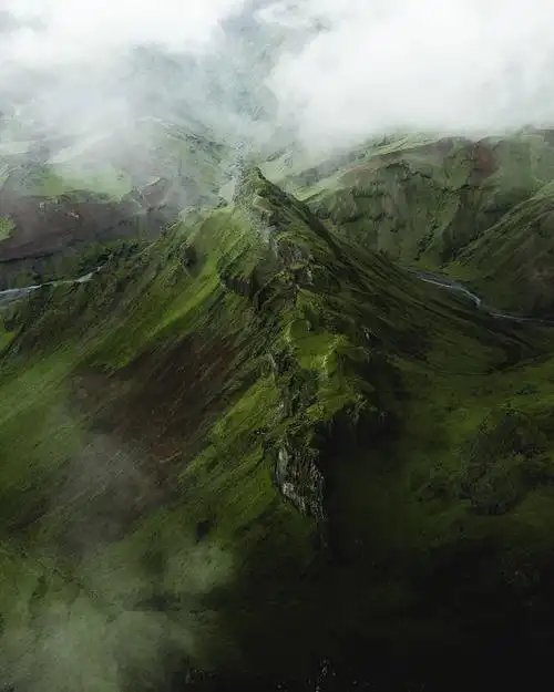Mountains pixel